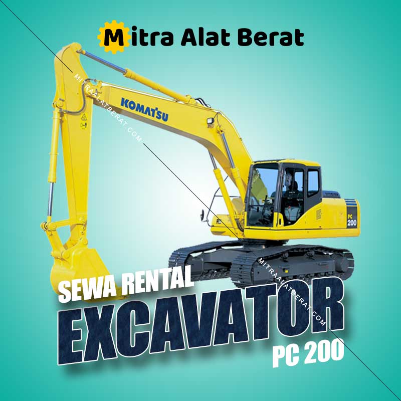 Harga Sewa Excavator PC 200 Harga Sewa Excavator PC 200