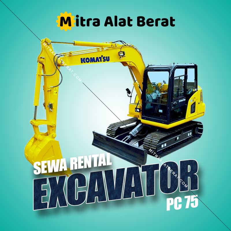 Harga Sewa Excavator PC 75 Harga Sewa Excavator PC 75